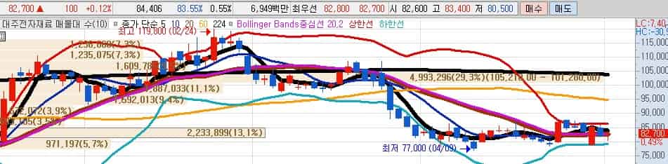 김문수-대장주-대주전자재료