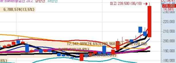 네이버-주가-전망-키움증권-일봉차트