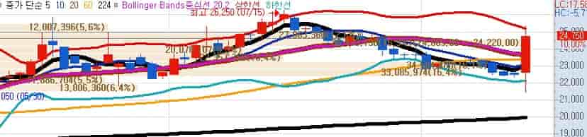 2025년 HMM 주가 전망 차트